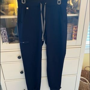 Figs navy scrub joggers